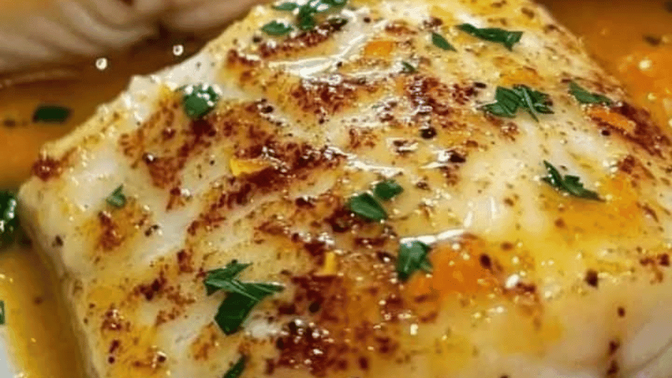 Zesty Orange Glazed Fish Fillets