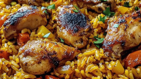 Caribbean Chicken and Rice