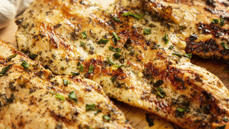 Grilled Chicken Breast Recipe with Marinade