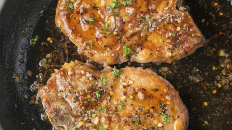 Garlic Brown Sugar Pork Chops